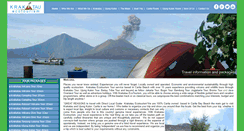 Desktop Screenshot of krakatauecotourism.com